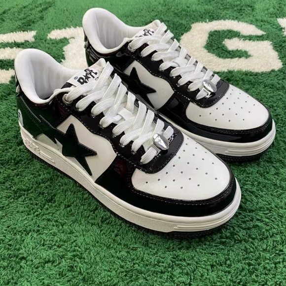 black bape shoes